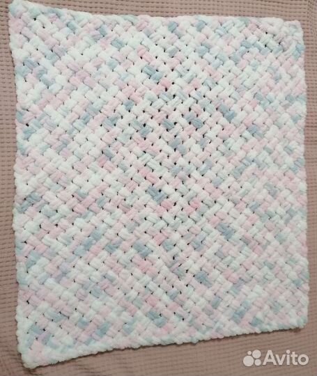 Плед из alize puffy