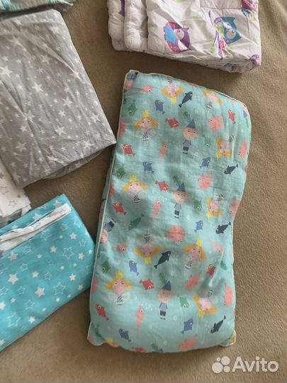 Постельное белье в детскую кроватку