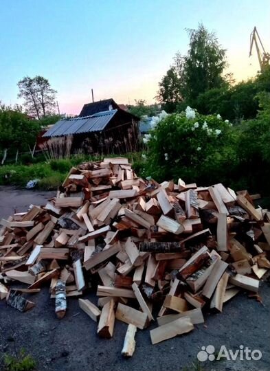 Дрова колотые от 1 куба