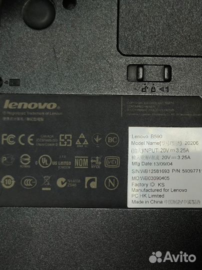 Ноутбук Lenovo