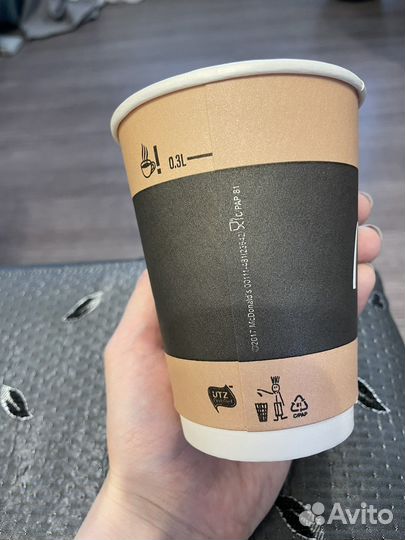 Стаканы и крышки McDonald’s