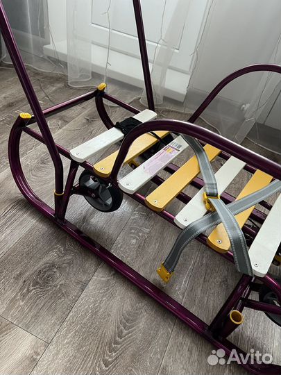 Санки на колесах