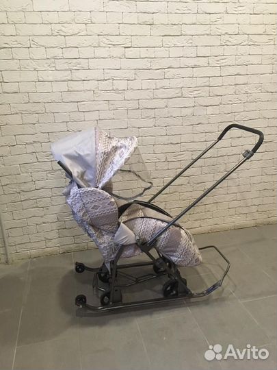Детские санки коляска
