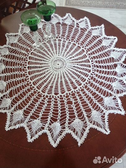 Салфетки вязаные крючком