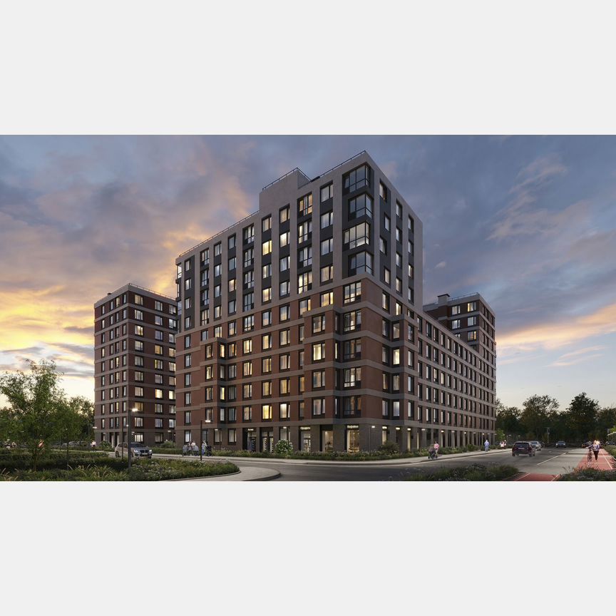 1-к. квартира, 44,1 м², 2/10 эт.