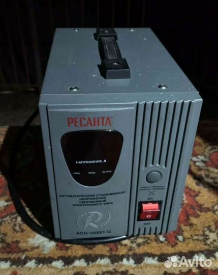 Стабилизатор Ресанта 1,5 кв