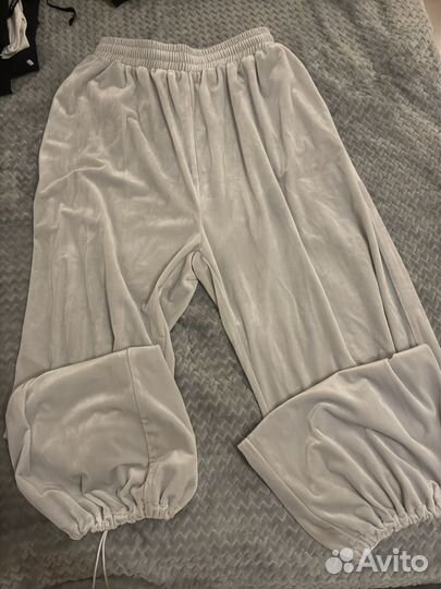 Штаны бархатные look online