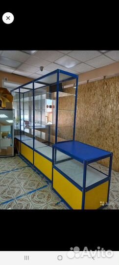Шкафы и прилавки б/у