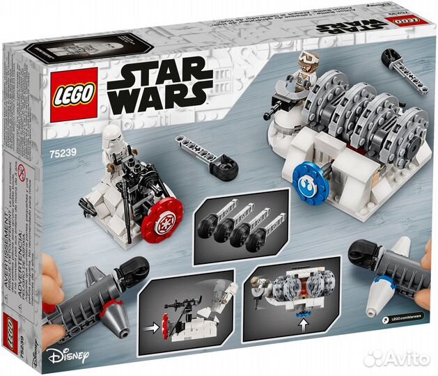 Lego Star Wars 75239 Хот: Атака на генераторы