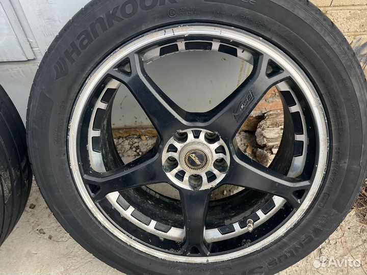 Диски японские Kosei r17 и шины hankook