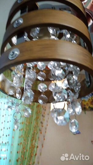 Эксклюзивный подвесной светильник нат дерево