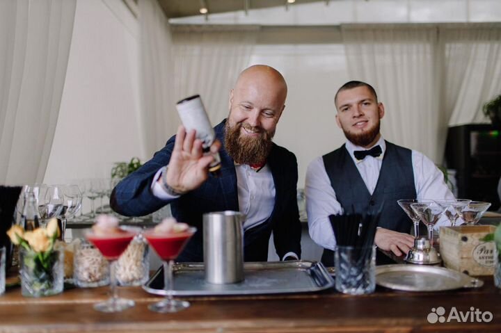 Выездной бар москва бармен на мероприятие заказать
