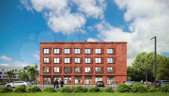 2-к. квартира, 56,1 м², 1/4 эт.