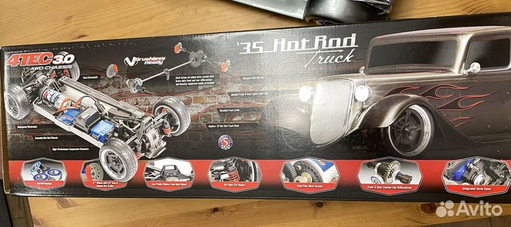 Машина на р/у Traxxas 35 Hot Rod Truck 1/10