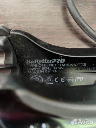 Плойка гафре babyliss