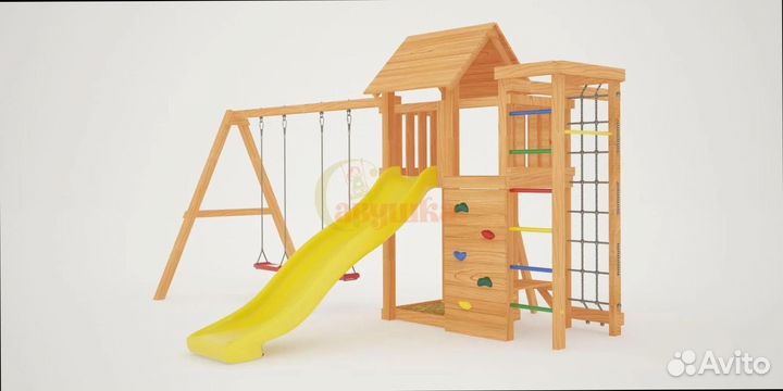 Детская спортивная площадка Мастер 10 в коттедж