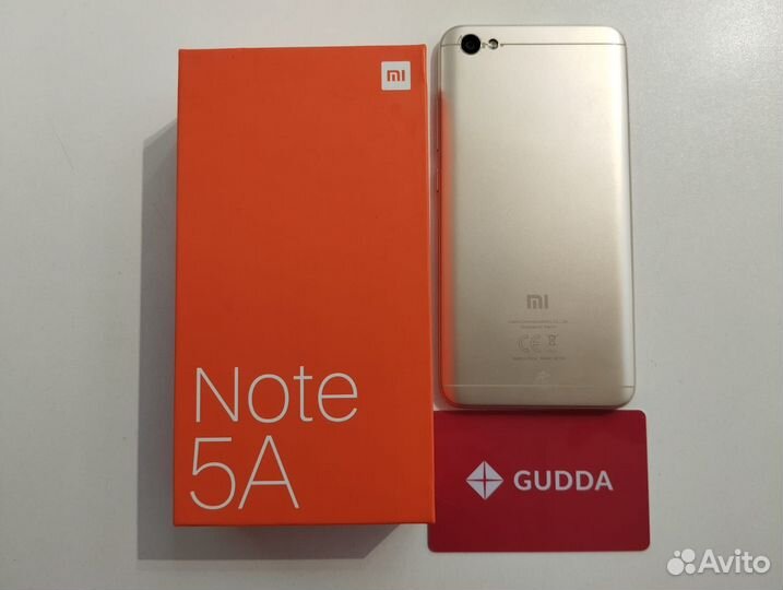 Xiaomi Redmi Note 5A, 2/16 ГБ