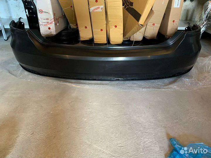 Бампер задний volkswagen polo 2015
