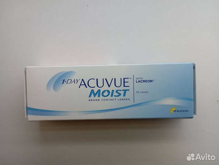 Линзы контактные Acuvue Moist
