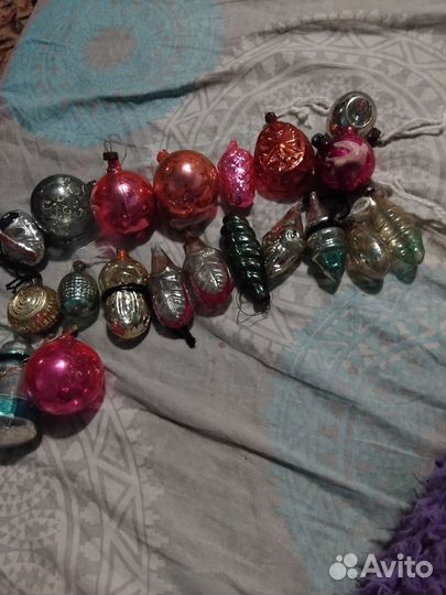 Елочные игрушки СССР