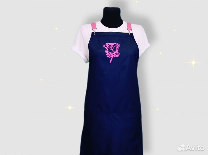 Фартук для флориста с логотипом