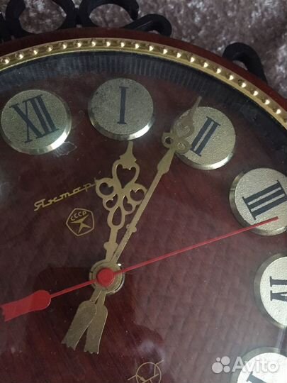 Часы Янтарь настенные, СССР, ремонт, запчасти