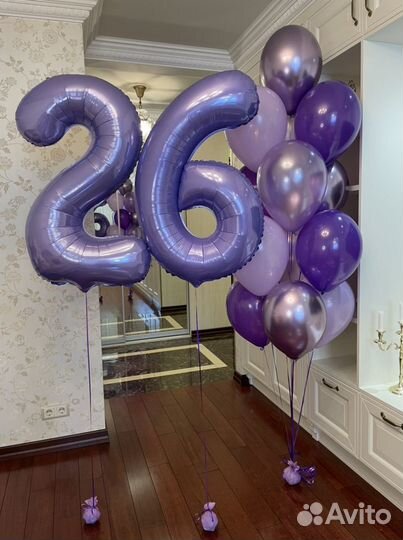 Гелиевые воздушные шарики на день рождения