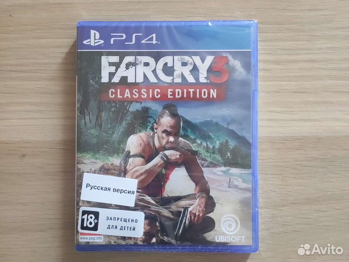 Far cry 3 ps4, Новый, запечатан