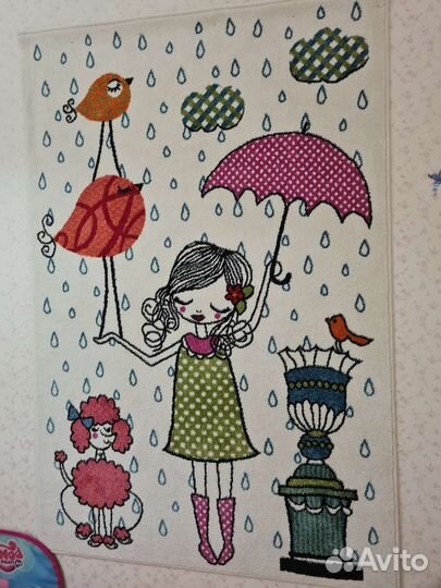 Ковер детский новый