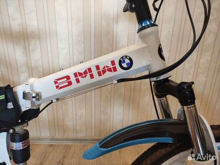 Велосипед bmw на литых дисках