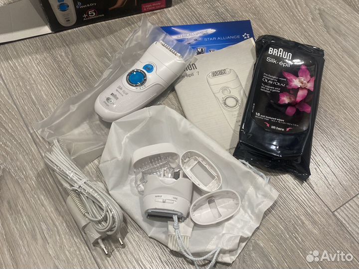 Новый Эпилятор braun silk epil 7 xpressive