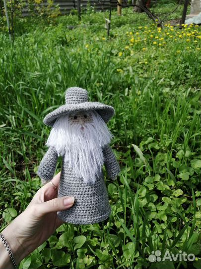 Гендальф. Вязаная игрушка