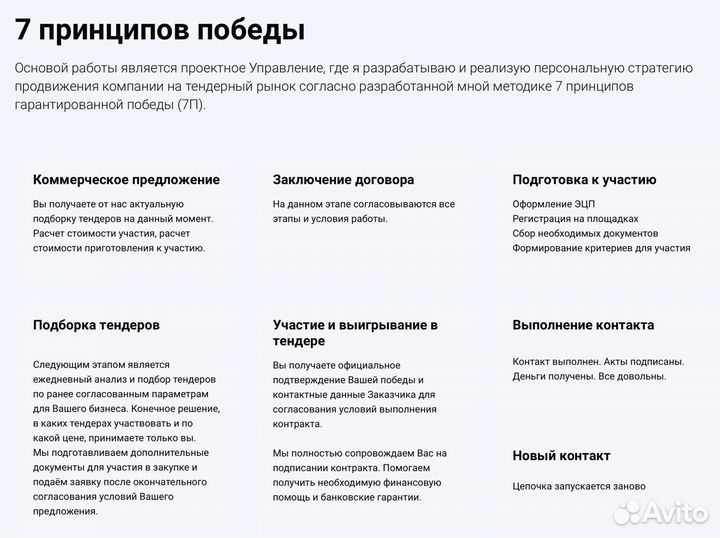 Подготовка документов на тендер, аукцион, госзакуп