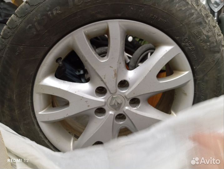 Колёса с дисками renault koleos 225/65 r17