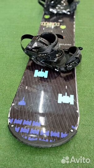 Сноуборд 160 см с креплениями бу