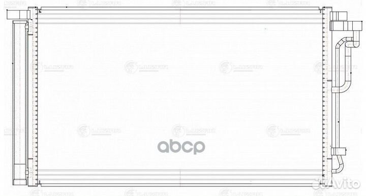 Радиатор кондиционера Kia ceed (18) /Hyundai