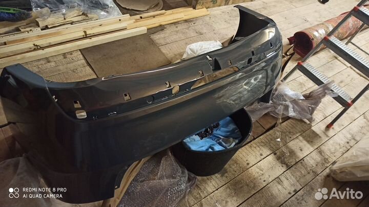 Задний бампер на LADA vesta