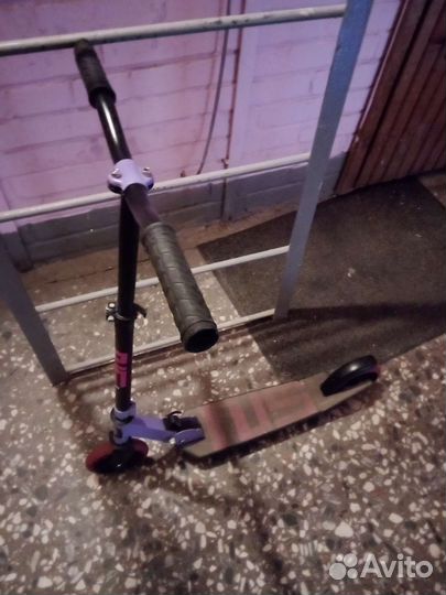 Самокат детский двухколесный бу