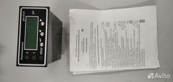 Автоматика ph метр PH-4121