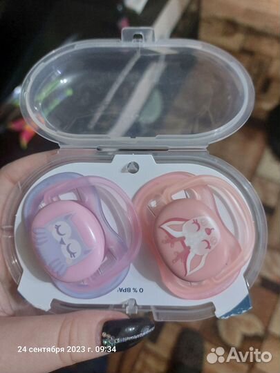 Соска пустышка avent 0-6