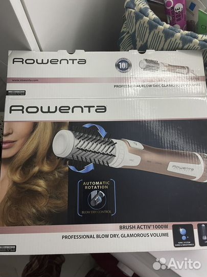 Фен щетка вращающаяся rowenta