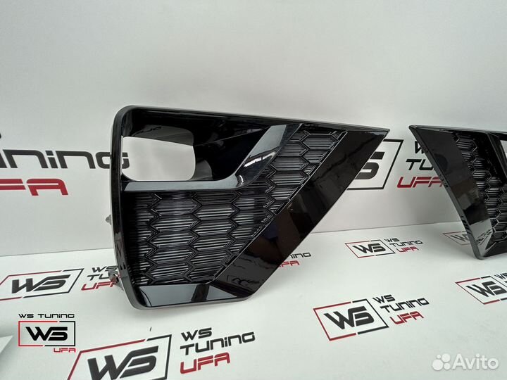 Накладки на туманки prado 150 onyx K187