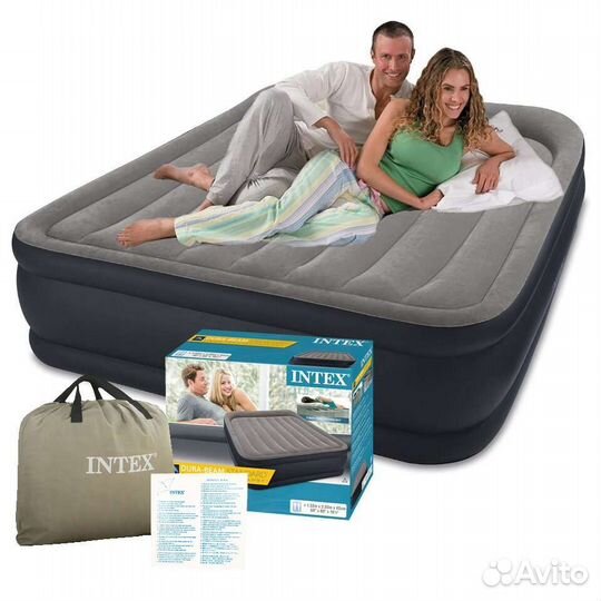 Надувной матрас intex