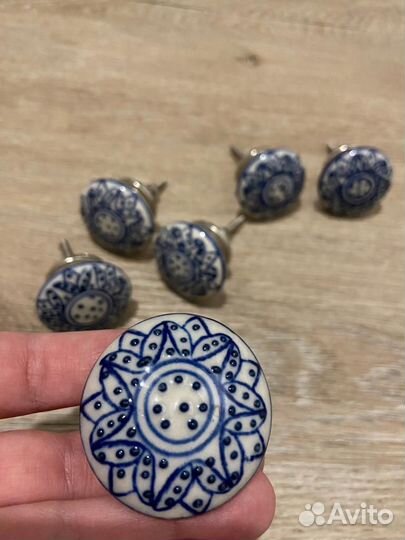 Ручки керамические для мебели