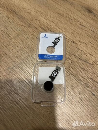 Шлейф iPhone 7/8 на кнопку Home черный