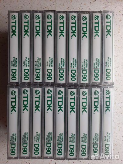 Аудиокассеты tdk salem d 90