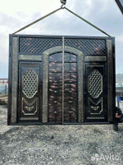 Ворота кованые