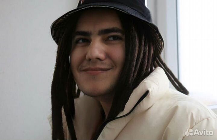 Безопасные/натуральные дреды и косы