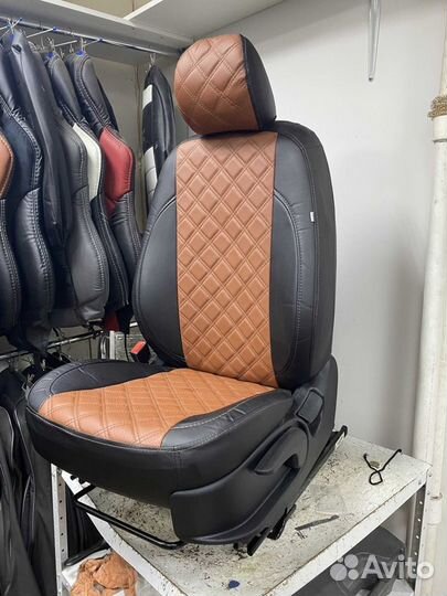 Установка авточехлов