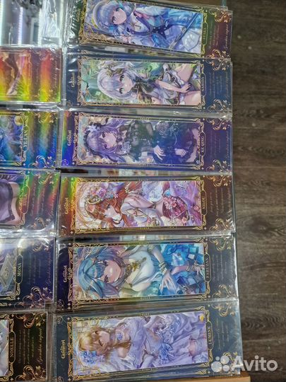 Коллекционные карточки геншин